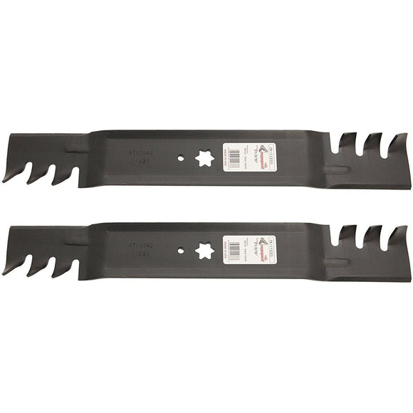 Rotary BLADE 21-3/16" X 6 POINT STAR MTD COMMERCIAL MULCHING Compatible with : 742-04126, 742-0616, 742P04308X, 942-04126, 942-04126-X, 942-04308-X