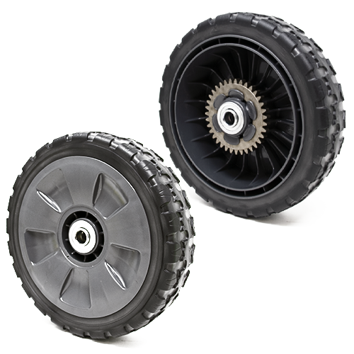 Genuina Honda OEM 42710-VL0-T00ZA Rueda Motriz Trasera para Cortacéspedes HRR216 y HRS216