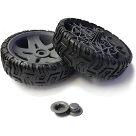 Kit de rueda y tuerca de empuje para quitanieves Toro, original, para el nuevo sistema de alimentación Flex-Force, 60 V MAX, lanzadores de nieve 31853 31853T 39901 39901T 39902