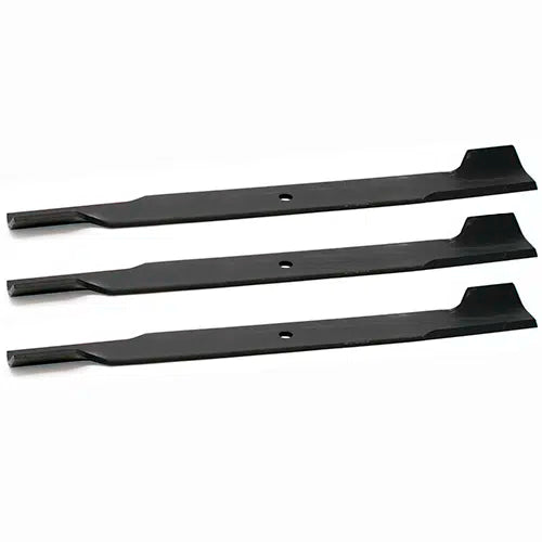 Paquete de 3 cuchillas para mantillo de alto flujo 140-1238 de 24,5 pulgadas originales Toro OEM .204