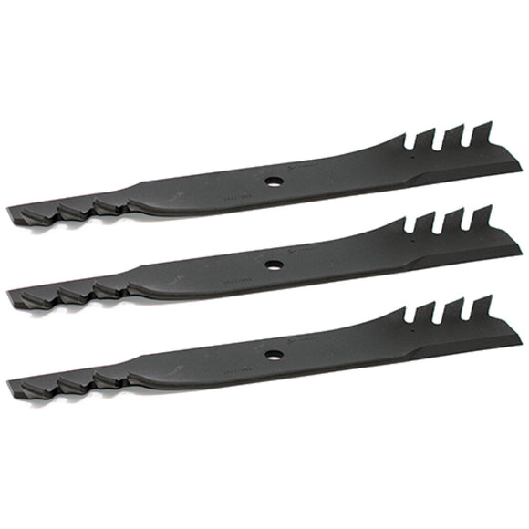Paquete de 3 cuchillas atómicas originales Toro OEM 105-7796-03 de 18 pulgadas, color negro