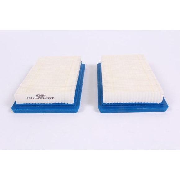 Honda OEM 2 Pack of 17211-ZG9-M00 ELEMENT, AIR CLEANER