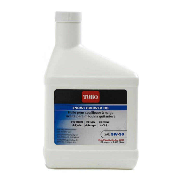 正品 Toro OEM 38908 Toro 5W-30 合成冬季機油，20 盎司