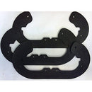Paquete de 3 cuchillas de rotor originales Toro OEM 100-9872-1