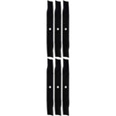 Paquete de 6 cuchillas originales Toro OEM 115-2454-03 de 18,75 pulgadas, color negro-1