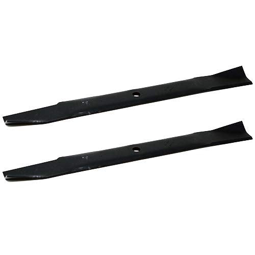 Paquete de 2 cuchillas para mantillo negras originales Toro OEM 117-5376-03 de 21,6 pulgadas