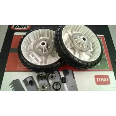 Genuine Toro Wheel and Hardware Kit For Toro Units 20332 20332C 20333 20333C 20334 20334C 20338 20352 20372 20373 20374 20376 20955 20956 20958