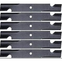 Genuine Toro OEM 6 Pack of 105-7718-03 20.5 Inch Black Hi-Flow Blades