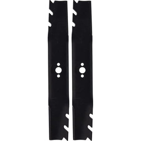 Toro OEM 2 unidades originales 116-6358-03 cuchillas para cortacésped rotativas negras de 15,4 pulgadas