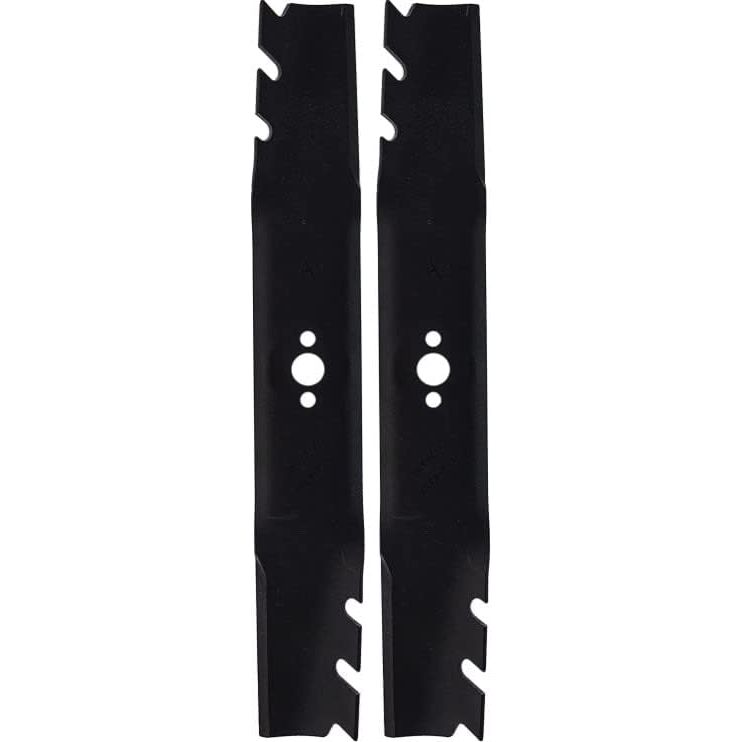 Toro OEM 2 unidades originales 116-6358-03 cuchillas para cortacésped rotativas negras de 15,4 pulgadas