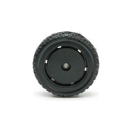 Conjunto de rueda delantera negra original Toro OEM 140-1294 de 8 pulgadas