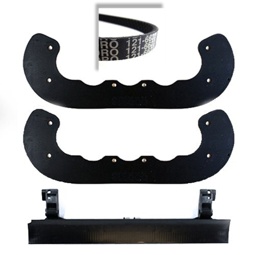 Pala y raspador Toro originales con kit de cinturón para quitanieves Toro Power Clear 721