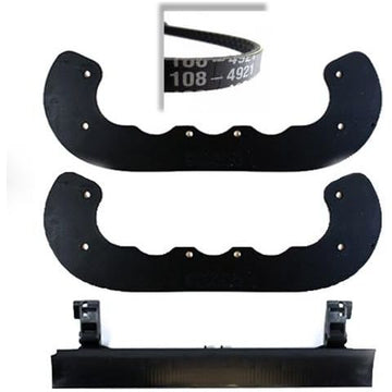 Genuine Toro Paddle and Scraper w/ Belt Kit For Toro Powerclear 621 Snowblowers Contains Qty (1) 108-4921 Belt, Qty (2) 99-9313 Paddle, Qty (1) 161-0963 Scraper