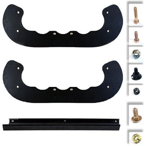 Kit de paleta y raspador Toro genuino con hardware para quitanieves Toro CCR2450 / CCR3650 Contiene cantidad (1) paleta y hardware 38261, cantidad (1) kit de raspador 38263