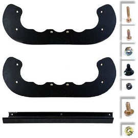 Kit de paleta y raspador Toro genuino con hardware para quitanieves Toro CCR2450 / CCR3650 Contiene cantidad (1) paleta y hardware 38261, cantidad (1) kit de raspador 38263