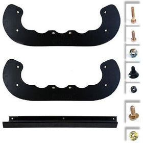 Kit de paleta y raspador Toro genuino con hardware para quitanieves Toro CCR2450 / CCR3650 Contiene cantidad (1) paleta y hardware 38261, cantidad (1) kit de raspador 38263