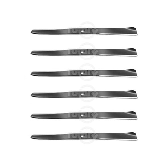 Paquete de 6 hojas giratorias 21.675" X 5/8" TORO Compatible con: 94-069, 350-219, 106-2247-03, 110-1857-03, 110-6568-03