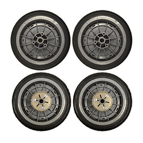 Genuine Toro Wheel Kit For Older Toro 21in Super Recyclers Contains Qty (2) 98-7130 Wheel, Qty (2) 98-7135 Wheel