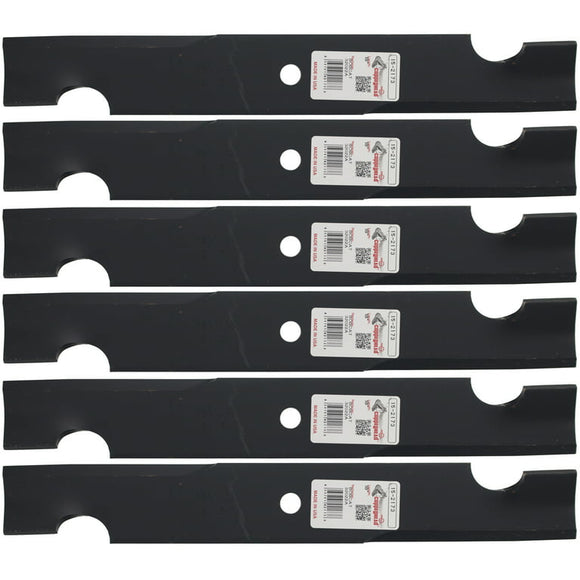 Paquete de 6 hojas giratorias de 18" x 5/8" BOBCAT HEAVY DUTY Compatible con: 38300000, 038-3000-00, 112111-02, 105-7781-03, 103-6584-S, 1-303283