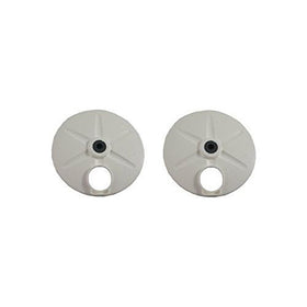 Juego de 2 cubiertas de rueda originales Toro OEM 127-6840, color blanco