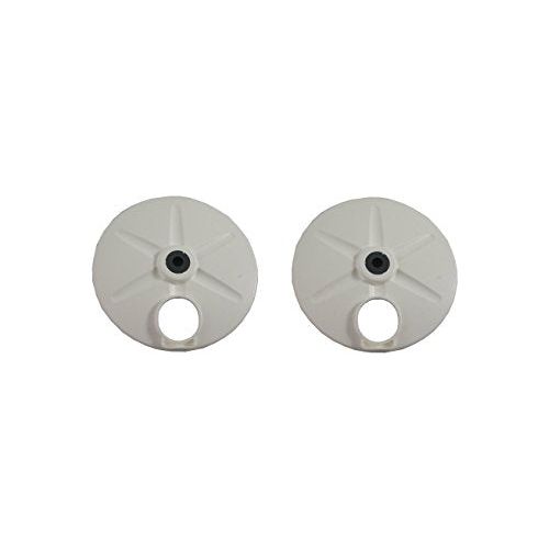 Juego de 2 cubiertas de rueda originales Toro OEM 127-6840, color blanco