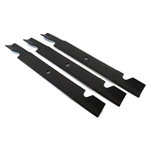 Paquete de 3 cuchillas de alto flujo negras originales Toro OEM 115-9649-03 de 20,5 pulgadas
