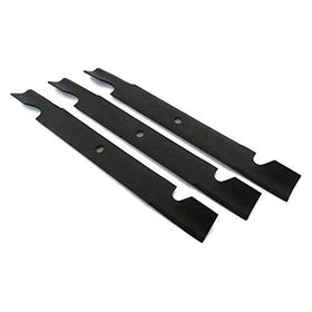 Paquete de 3 cuchillas de alto flujo negras originales Toro OEM 115-9649-03 de 20,5 pulgadas