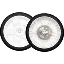 Genuine Toro OEM 2 Pack of 137-4835 8" White Rear Wheel for AWD Gear AssemblyG2-1