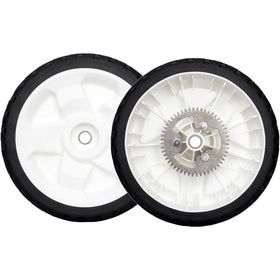 Genuine Toro OEM 2 Pack of 137-4835 8" White Rear Wheel for AWD Gear AssemblyG2