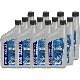 Honda OEM 12 Pack of 08207-10W30MFC-W OIL, FC-W (10W30)