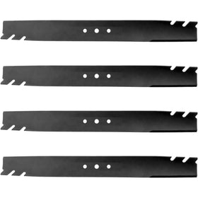 Paquete de 4 cuchillas atómicas negras originales Toro OEM 133-8182-03 de 21 pulgadas