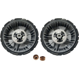 Kit de rueda y piñón Toro original para cortacésped reciclador de 22 pulgadas 20353 20355 20357 20960 20964 20965 21766 21767 21768 (también compatible con Hayter CODE345A y CODE346A