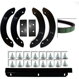 Barrena y raspador originales Honda con kit de hardware para quitanieves HS520