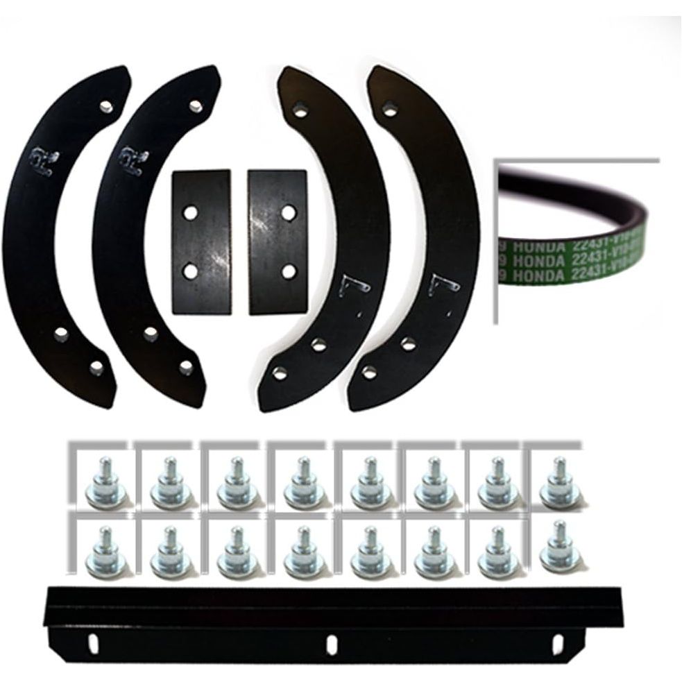 Barrena y raspador originales Honda con kit de hardware para quitanieves HS520