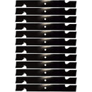 Genuine Toro OEM 12 Pack of 105-7718-03 20.5 Inch Black Hi-Flow Blades-1