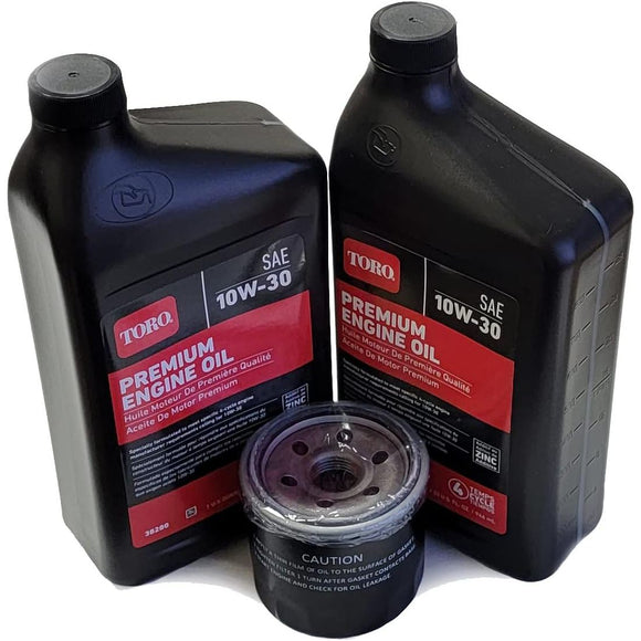 Genuine Toro Oil Change Kit For Toro Titan HD TimeCutter ZS SW MX Z Ma