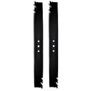 Genuine Toro OEM 2 Pack of 144-3177-03 22.5 Inch 60V Atomic Mower Blades Black[22 44928 SAIL]-1