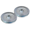 Genuine Toro OEM 2 Pack of 139-2433 Pulleys-1