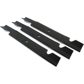 Paquete de 3 cuchillas de alto flujo negras originales Toro OEM 115-9650-03 de 18,75"