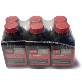 Genuine Toro OEM 6 Pack of 38901 2-Cycle Engine Oil with Fuel Stabilizer, 2.6oz.