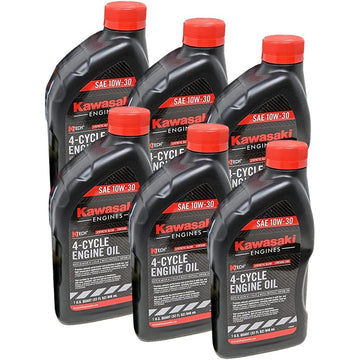 Kawasaki OEM 6 Pack of 99969-6081 OIL:4 CYL 10W30 1QT