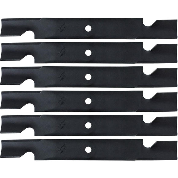 Genuine Toro OEM 6 Pack of 115-9650-03 18.75" Black Hi Flow Blades