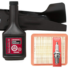 Kit de afinación y cuchilla original Honda para Honda HRX217 (rango de serie MAGA-2200001-Up) HRR216 (rango de serie MZCG-86700001-Up)