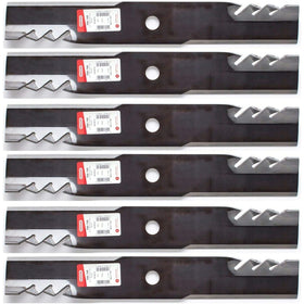 Oregon Aftermarket 6 Pack of 596-749 BLADE EXMARK GATOR G5