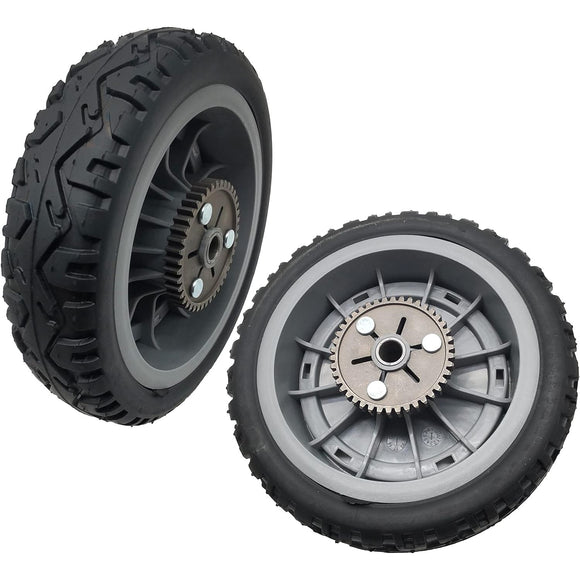 Toro OEM 2 unidades 107-3709 rueda dentada trasera de 10 pulgadas, gris, 42T