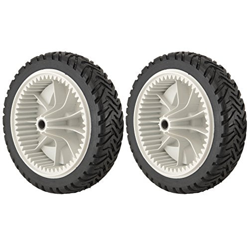 Paquete de 2 ruedas motrices traseras con engranaje original Toro OEM 105-1815 de 8 pulgadas ASM