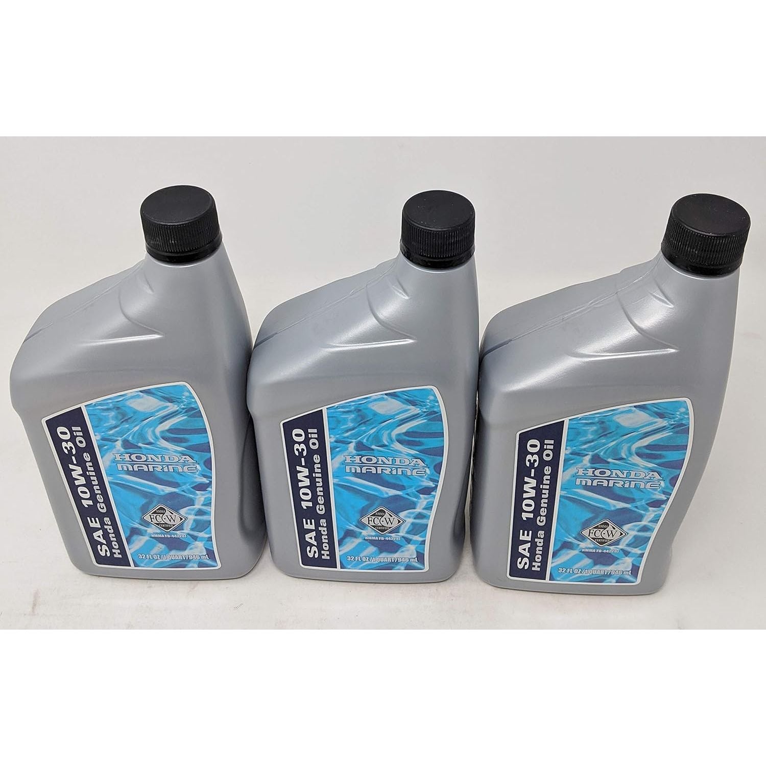 Honda OEM 3 paquetes de ACEITE 08207-10W30MFC-W, FC-W (10W30)