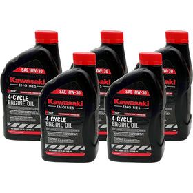 Kawasaki OEM 5 paquetes de 99969-6081 ACEITE: 4 CIL 10W30 1QT