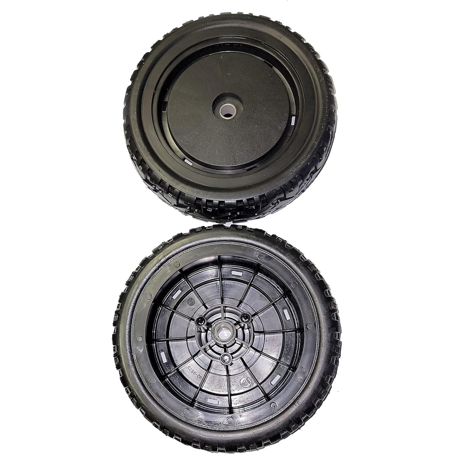 Juego de 2 ruedas delanteras originales Toro OEM 140-1294 de 8 pulgadas, color negro
