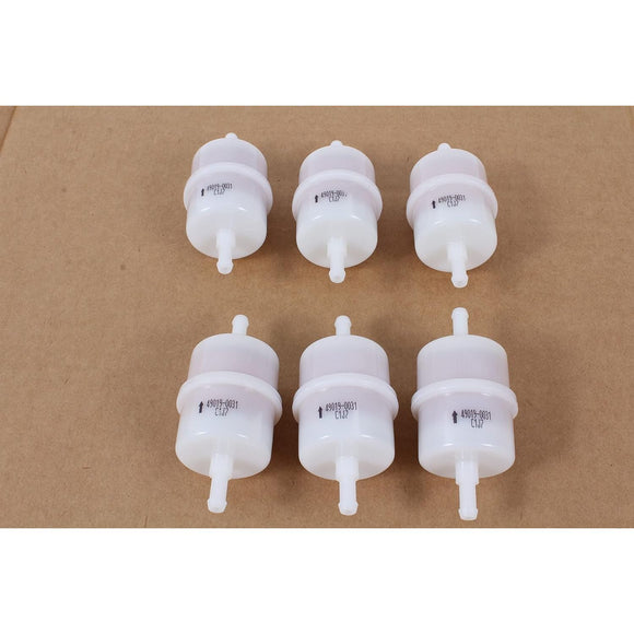 Kawasaki OEM 6 Pack of 49019-0031 FILTER-FUEL